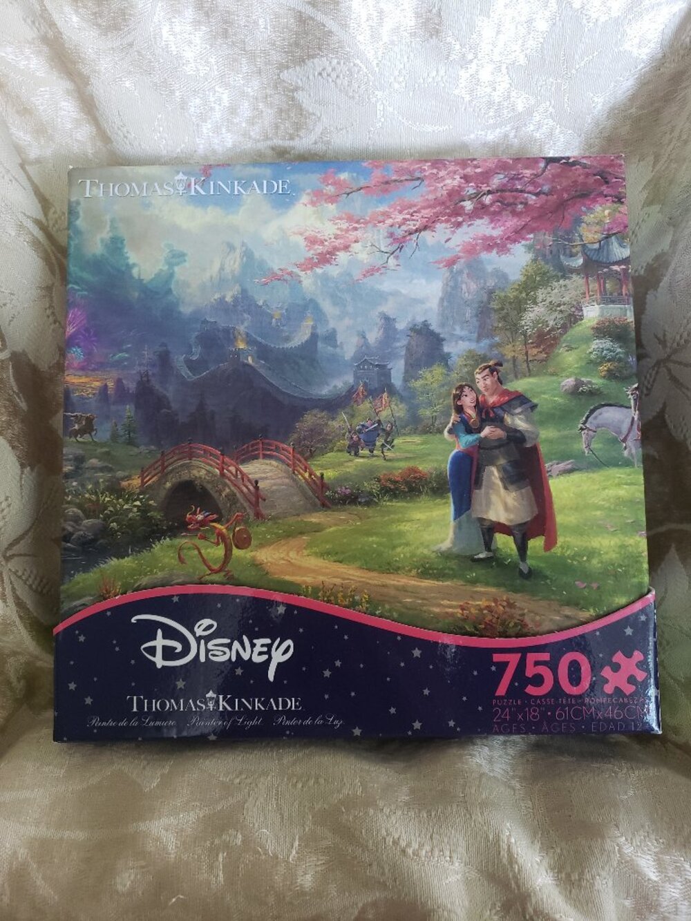 Thomas Kinkade 750 Piece Disney Mulan Puzzle